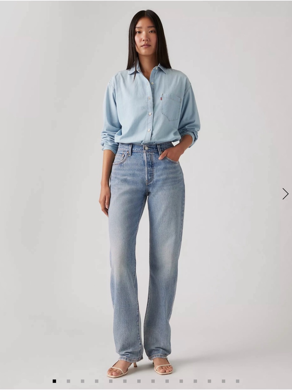 Levi's 501 90s Jeans in Medium Wash
